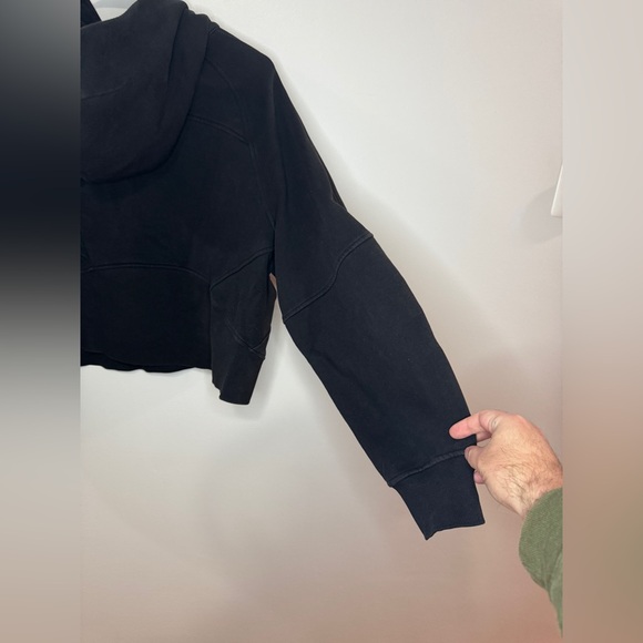 Pre-Owned MD/LG Lululemon Scuba Oversized Half-Zip Hoodie in Black - Picture 12 of 12